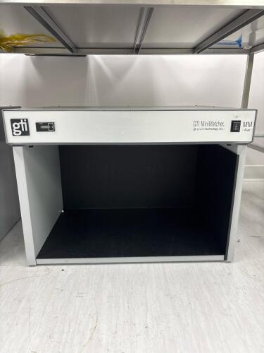 GTI MiniMatcher MM-4e Color Viewing Booth with Custom UV Configuration