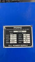 PMPC SB25X6 DC Power Supply, 6V 25A, Continuous Duty, with Output Cables, Serial 4158-1 - 3