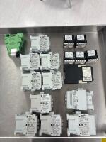 Bundle of Sprecher+Schuh CA7 Contactors, AEG SH04 Relays, Phoenix Contact Sockets, PS Systron PSU