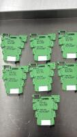 Bundle of Sprecher+Schuh CA7 Contactors, AEG SH04 Relays, Phoenix Contact Sockets, PS Systron PSU - 6