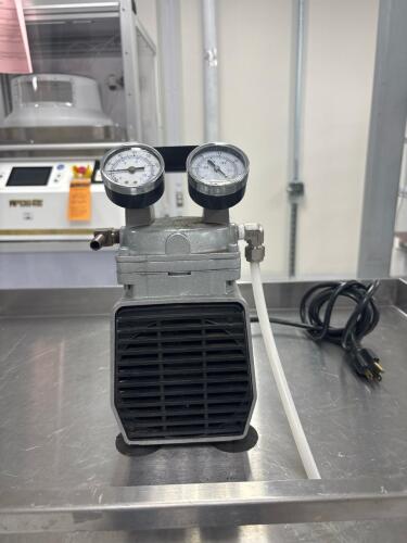 Gast DOA-P704-AA Oil-less Diaphragm Air Compressor/Vacuum Pump, 1/8 HP, 115V