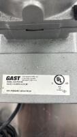 Gast DOA-P704-AA Oil-less Air Compressor/Vacuum Pump, 115V, 60 psi, 25.5 in-Hg Vacuum - 4