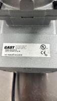 Gast DOA-P704-AA Oil-less Vacuum Pump/Air Compressor, 115V, 60 PSI, Serial 0316004209 - 4