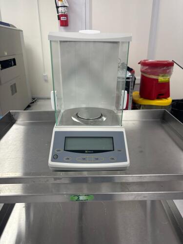 U.S. Solid USS-DES8 Analytical Balance, 200g Capacity, 0.1mg Precision, RS-232C Interface