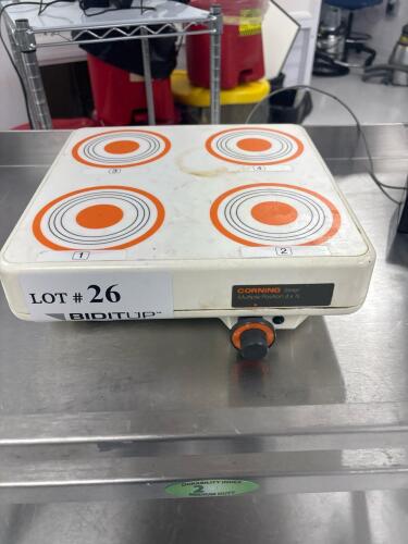 Corning AS631 4-Position Magnetic Stirrer, 1L Capacity per Position, 12V DC