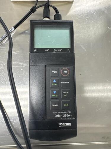 Thermo Orion 230A+ Portable pH/mV/ORP Meter with Accessories, Serial No. 020029