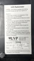 UVP UVX Handheld Digital UV Radiometer, 3 Ranges, Probe & Case, Serial 30598 - 2