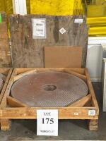 Engis Hyprez HY Copper Lapping Plates &ndash; 36" & 28" Diameters, Serial Numbers 206315, 210664, 218132