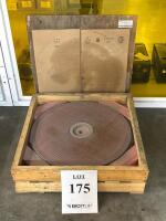 Engis Hyprez HY Copper Lapping Plates &ndash; 36" & 28" Diameters, Serial Numbers 206315, 210664, 218132 - 3