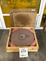 Engis Hyprez HY Copper Lapping Plates &ndash; 36" & 28" Diameters, Serial Numbers 206315, 210664, 218132 - 5