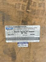 Engis Hyprez HY Copper Lapping Plate, 28" Diameter, Serial 202584, Crated - 2