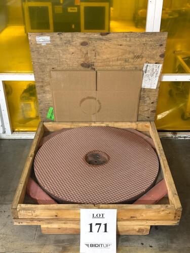 Engis Hyprez HY Copper 36" Lapping Plate, Serial #207165, Unused in Original Crate