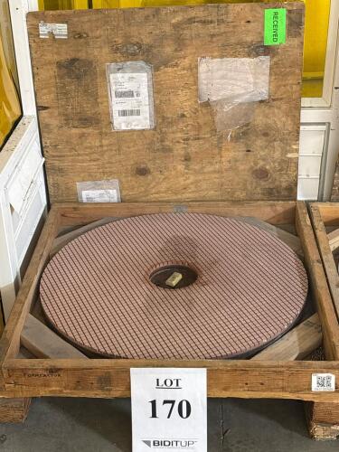 Engis Hyprez HY Copper 36" Lapping Plate, Serial #207165, Unused in Original Crate