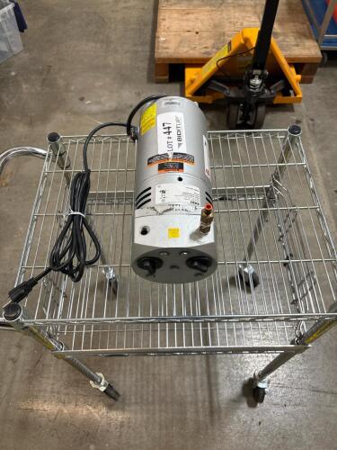 Gast Rotary Vane Vacuum Pump 0523-V191Q-G588NDX, 1/4 HP, 100-115V, US Motors, Model S55JXTJN8535