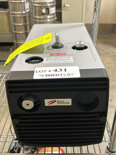 Gardner Denver Elmo Rietschle V-VTN 16 Vacuum Pump, 0.65 kW, 20.5 m&sup3;/h, 2023, SN: SC10478931005