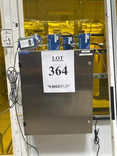 Lighthouse Worldwide Solutions Control Cabinet with Remote 5104 Sensors and Setra Transmitter