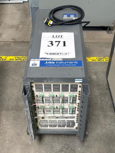 Arbin Instruments MSTAT Battery Testing System, 8 Channels, 1.6kVA, 110V, SN: 166571-A1