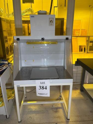 Captair Ductless Fume Hood, Approx. , Fluorescent Light, Removable Work Surface