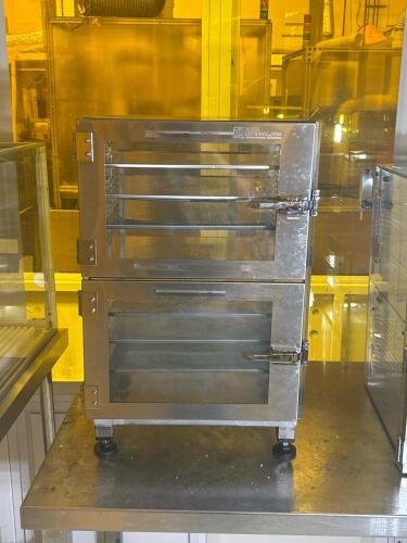Terra Universal 1740-48 Stainless Steel Pass-Through Desiccator Cabinet