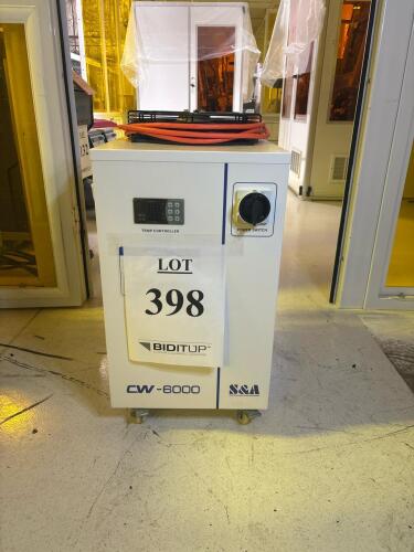 S&A CW-6000DN Industrial Water Chiller, 3.14kW Cooling Capacity, 110V, 60Hz