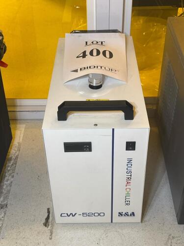 S&A CW-5200DH Industrial Water Chiller, 1.67kW, 110V, 6L Tank, SN: CS52831110