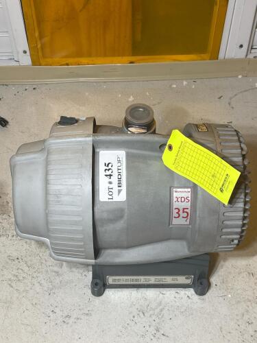 BOC Edwards XDS35i Oil-Free Dry Scroll Vacuum Pump, 21 CFM, 0.008 Torr Ultimate Vacuum, 0.52 kW Motor