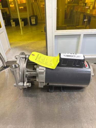 MTH C61BC SS Stainless Centrifugal Pump, 1.5 HP, Emerson Motor, 1" NPT, 3450 RPM