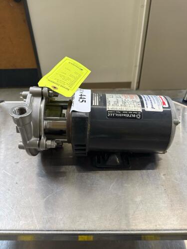 MTH Pumps C51BC SS Centrifugal Pump, 1 HP, 115/208-230V, Stainless Steel Construction