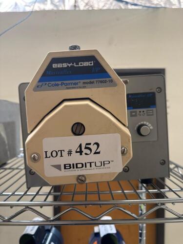 Cole-Parmer MasterFlex I/P Peristaltic Pump 77410-10 with 77602-10 Easy-Load Pump Head