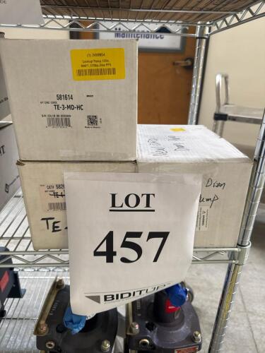March Pump TE-3-MD-HC, TE-4-MD-HC, 5-MD-SC Magnetic Drive Pumps 115V, 1/25-1/8 HP, Lot