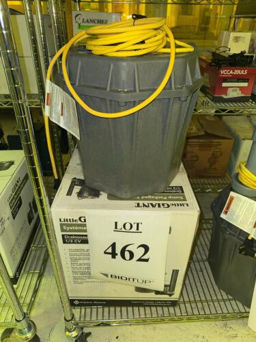Liberty Pumps 405 1/2 HP Commercial Drain Pump & Little Giant Drainosaur 1/3 HP Sump System