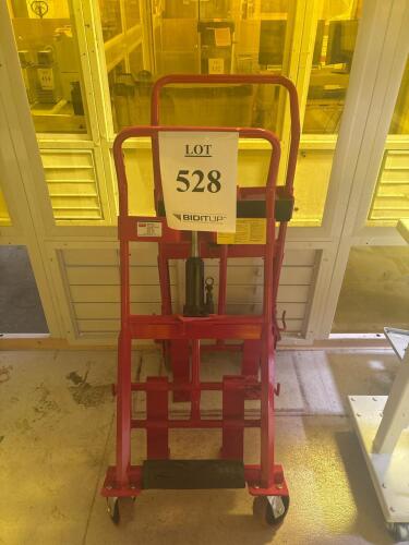 Dayton 13V410 Hydraulic-Lift Machinery Mover, 2,000 lb Capacity,