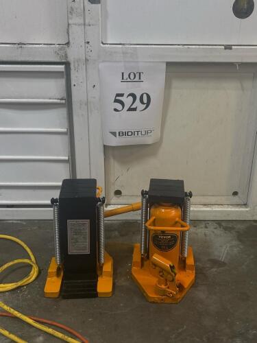 VEVOR MHC-5RS Hydraulic Toe Jack, 10 Ton Top Capacity, 5 Ton Toe Capacity, Manual Hydraulic