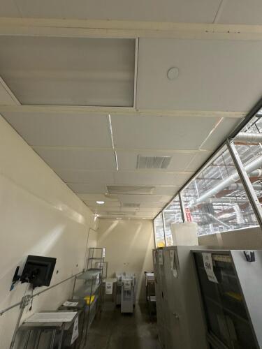 (3) Clean Room Panels 6'' x 10' each panel
