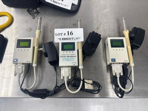 Omega ITHX-M & ITHX-SD Networked Temperature/Humidity Data Loggers with LCD Display