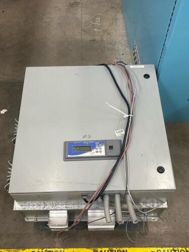 Total Control Clean Room Control Panel NEMA 4, 120V 1Ph, Johnson Controls NCE, Job# 80-10780