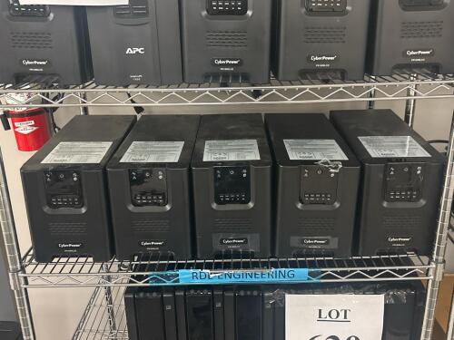 CyberPower PR1500LCD 1500VA 900W Tower Line-Interactive UPS, 8 Outlets, AVR, Sine Wave