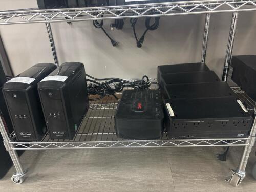 CyberPower 850PFCLCD 850VA/510W LCD UPS, APC Back-UPS ES 550 550VA, APC Back-UPS 600 600VA Set