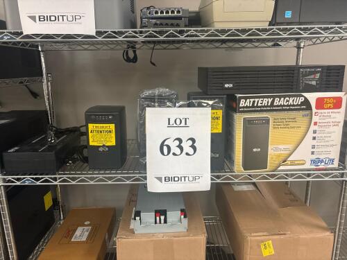 Tripp Lite Internet Office 750VA and SmartOnline UPS Battery Backup Lot (Auction #633)