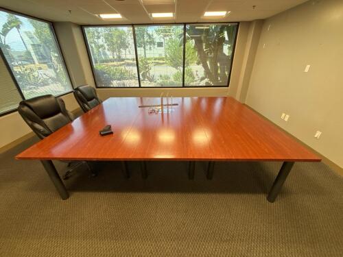Office tables with (2) office chairs