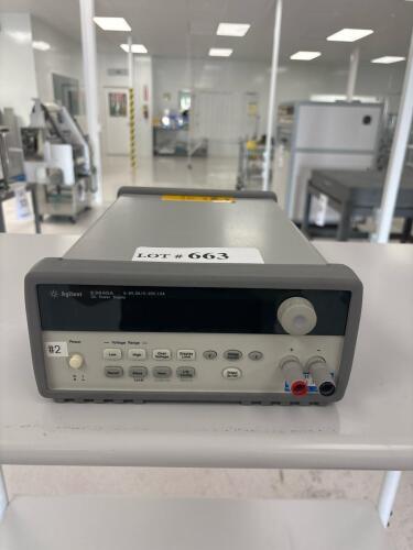 Agilent E3640A Programmable DC Power Supply, 0-8V/3A or 0-20V/1.5A, RS-232 & GPIB, S/N MY51510011