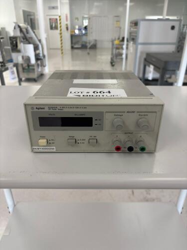 Agilent E3612A Bench DC Power Supply, 0-60V/0.5A or 0-120V/0.25A, Single Output, SN: MY40004250