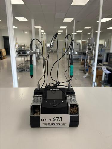 JBC NANE-1C Dual-Channel Nano Soldering Station with Accessories