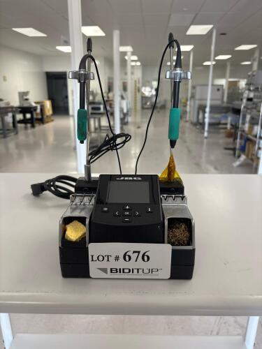 JBC NANE-1C Nano Soldering Station, Dual Channel, 120V, NT115 Handles, C115 Cartridge Compatibility