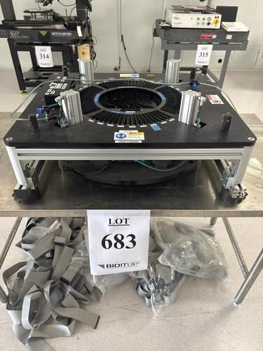 Automated Card Loader/Handler with 96 Slots and Pneumatic Actuators