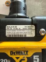 STANLEY TORQUE WRENCH <br/>RPM:230<br/>VARIANT: 1078819<br/>MODEL: B23LA15-35<br/>W/ DEWALT BATTERY AND CHARGER (LOCATION: GIGAFACTORY BACK WAREHOUSE) - 4