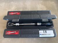 (3) CRAFTSMAN ADJUSTABLE TORQUE WRENCH<br/>MODEL: 13231 (LOCATION: GIGAFACTORY BACK WAREHOUSE)