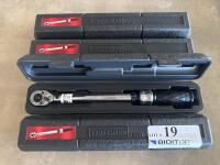 (4) CRAFTSMAN ADJUSTABLE TORQUE WRENCH<br/>MODEL: 13231 (LOCATION: GIGAFACTORY BACK WAREHOUSE)