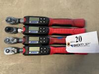 (4) ACDELCO 3/8&rdquo; DIGITAL TORQUE WRENCH MODEL: ARM601-3; CDI TORQUE ELECTRONIC DIAL WRENCH MODEL: 501ED (LOCATION: GIGAFACTORY BACK WAREHOUSE) - 2
