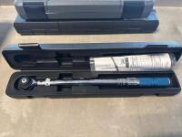 LOT OF ASSORTED TORQUE WRENCHES; (1) 3/8&rdquo; SUERCUP MODEL:3/8 45FT.LB; (1) TEKTON MODEL: 24335; (1) WESTWARD TORQUE WRENCH (1)PROTO MODEL:J6012C; (1) NOVATORK MODEL: G3150; <br/>(LOCATION: BACKROOM GIGAFACTORY) - 4